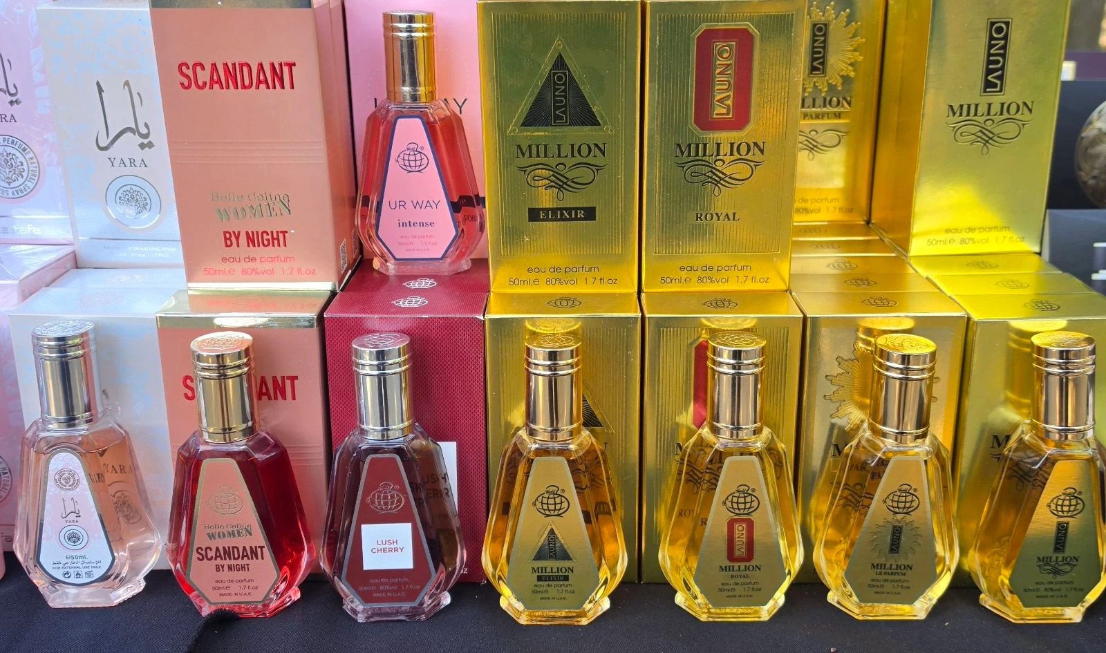 Verschillende Mannen en Vrouwen Bekende Parfums 50 ML